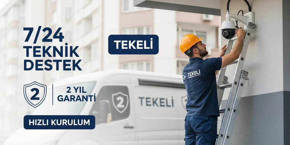 Tekeli Güvenlik Kamera Sistemleri – Profesyonel Kurulum ve 7/24 Destek